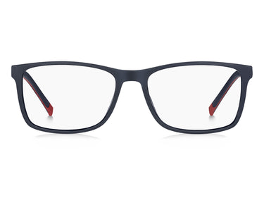 Premium Men Tommy Hilfiger Eyeglasses: TH 1785 - Matte Black Red - SpecSMART Eye Clinic (Front View)